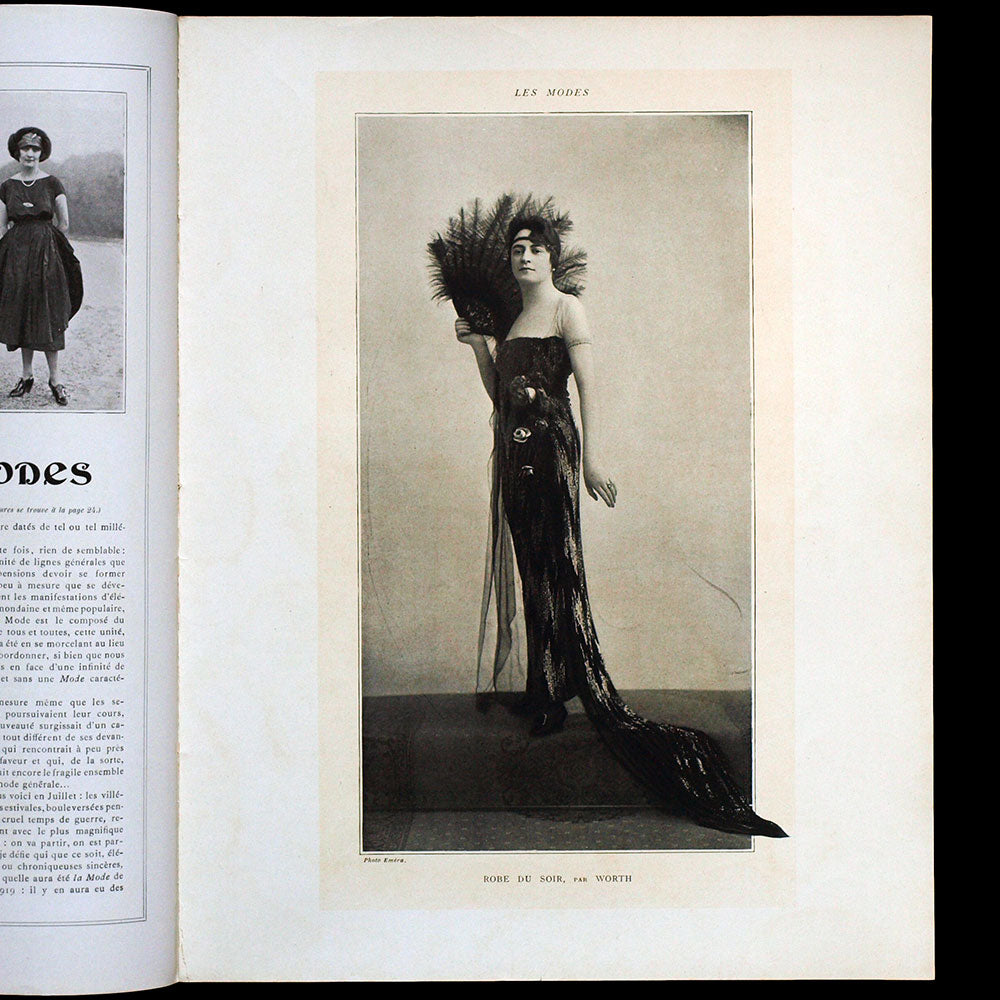 Les Modes, n° 185, couverture de Georges de Feure (1919)