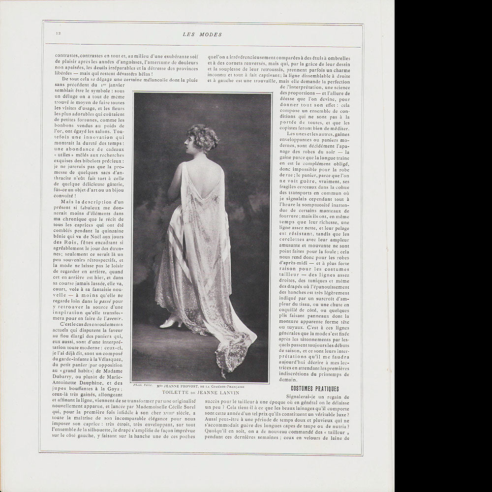 Les Modes, n° 191, couverture de Talma (1920)