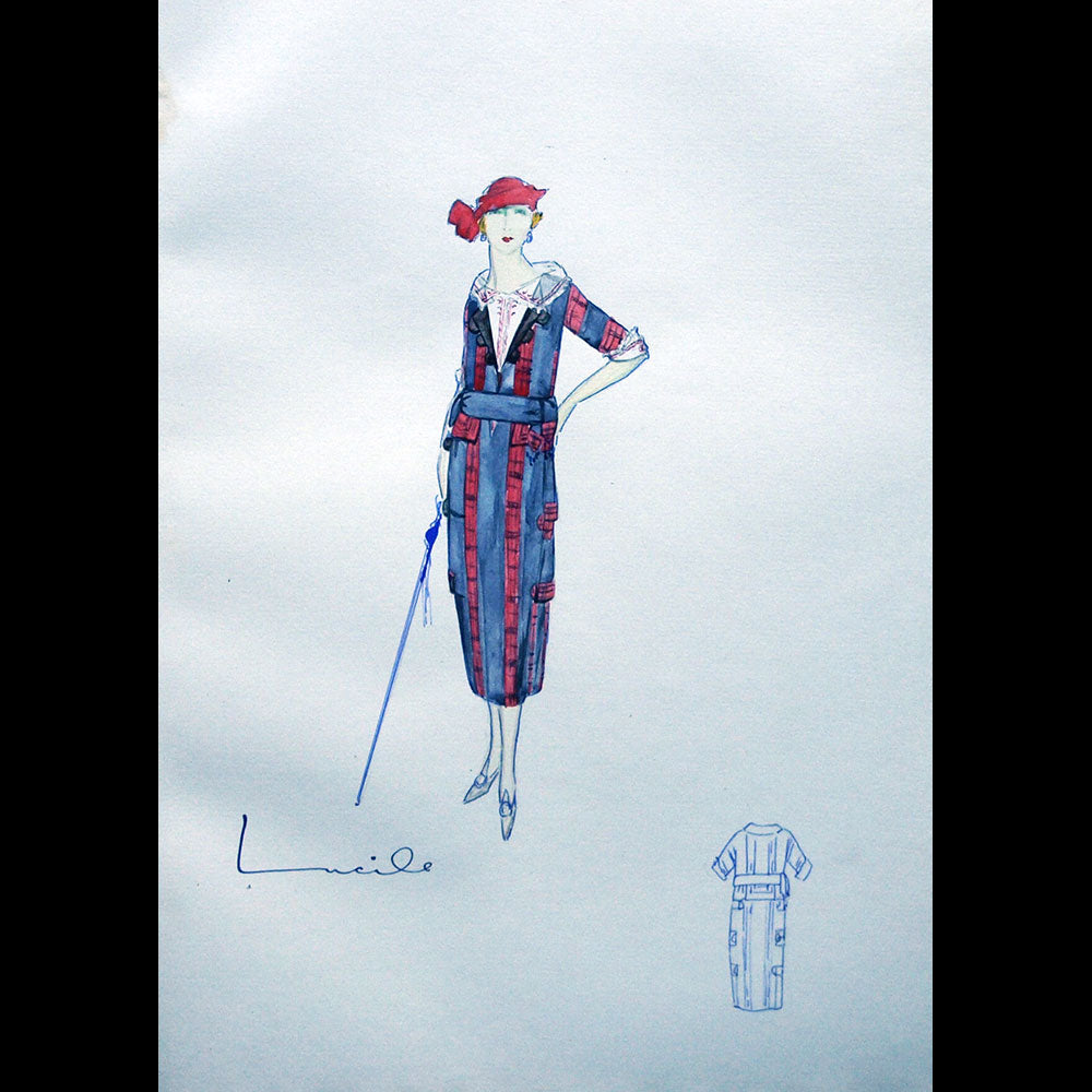 Lucile - Recueil de 79 dessins pour le Printemps 1921