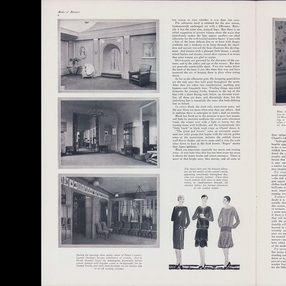 Joseph Horne & Co - Modes & Manners, October-November 1926