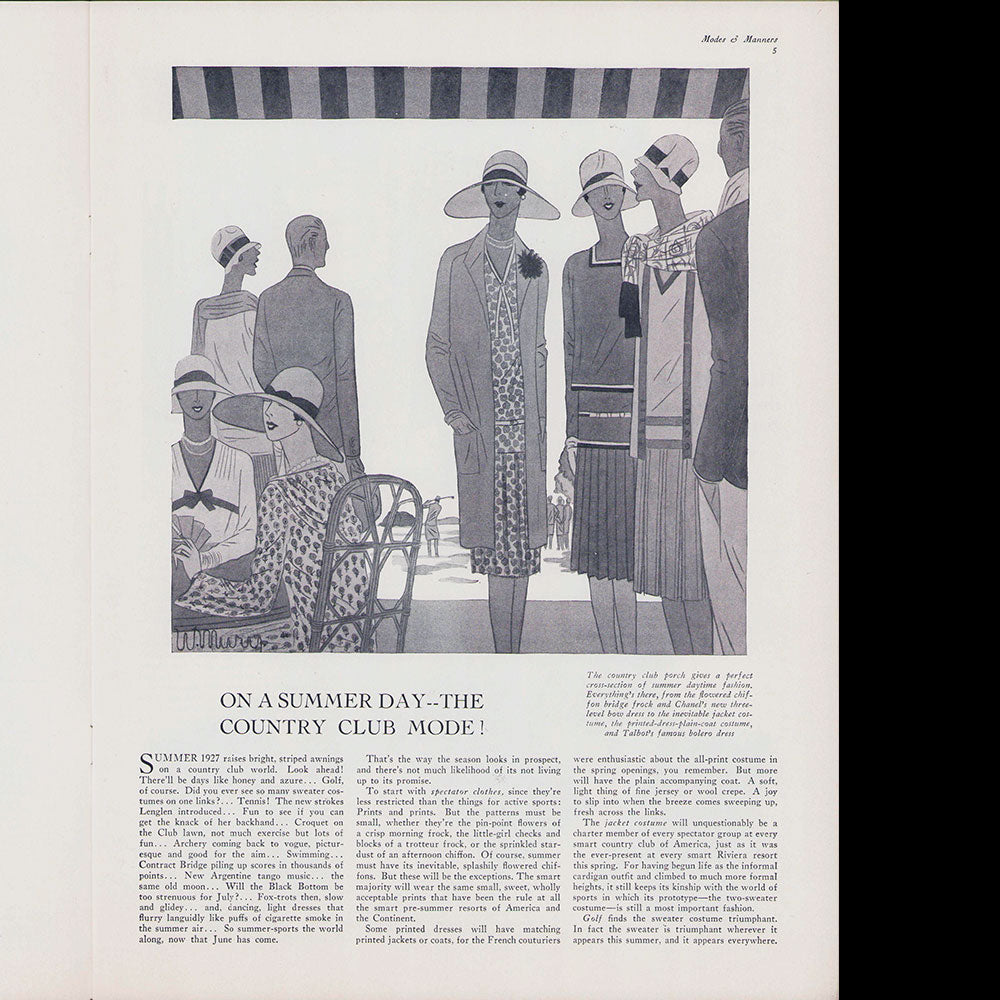 Joseph Horne & Co - Modes & Manners, June-July 1927