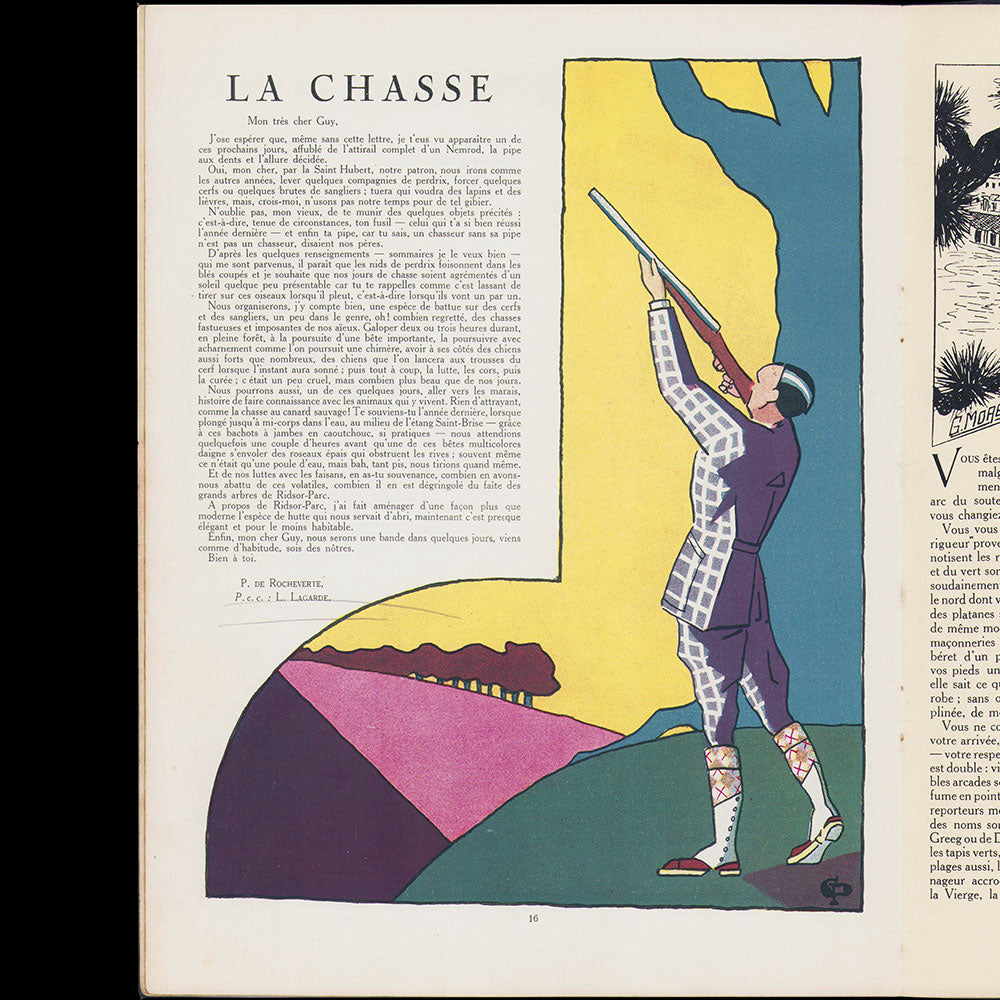 Monsieur, la Mode & les Sports, Revue des élégances masculines, n°62 (1925, septembre)