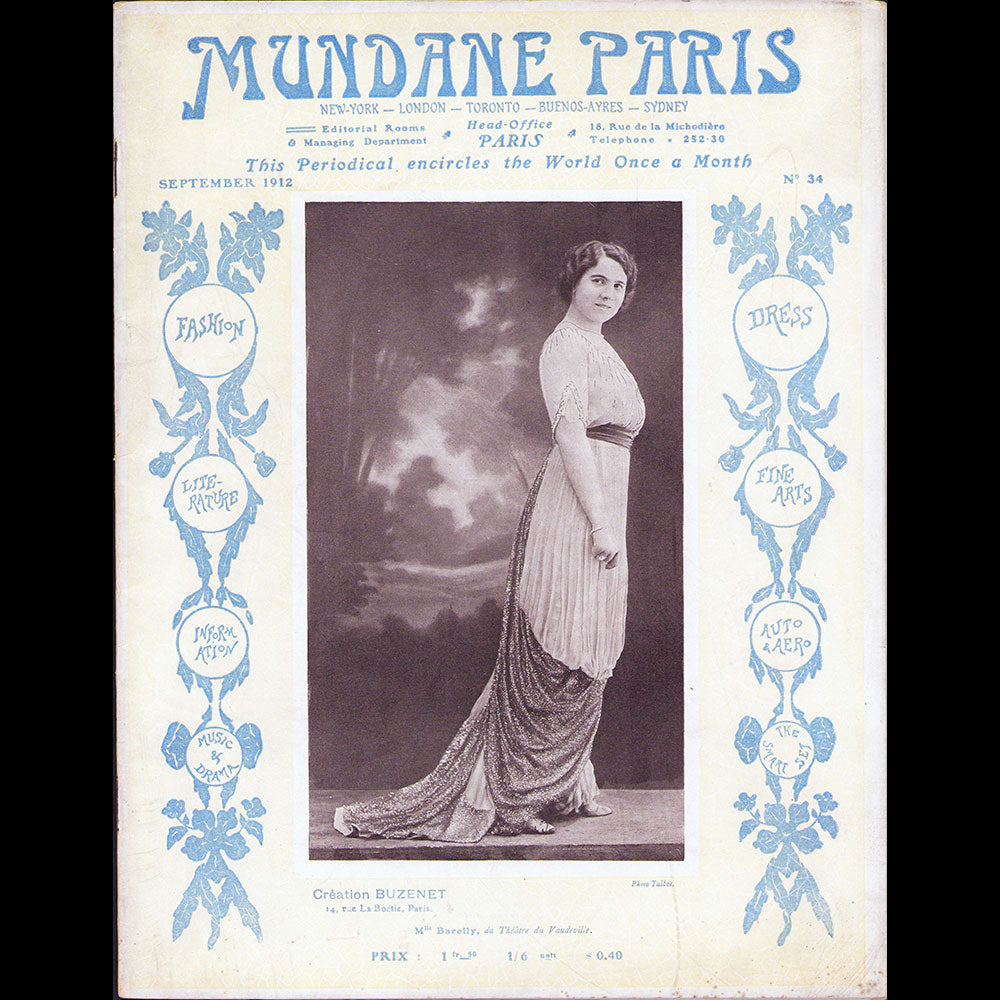 Mundane Paris, n°34 (septembre 1912)