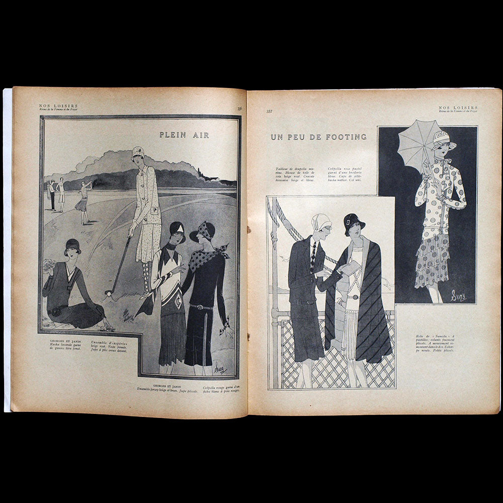Nos Loisirs, (août 1928), couverture de Dany