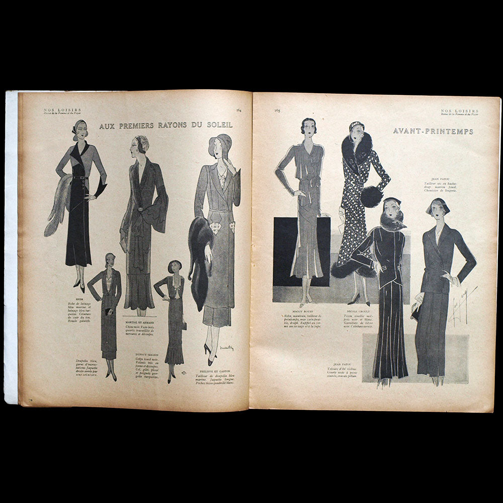 Nos Loisirs, (avril 1931), couverture de Mainguet