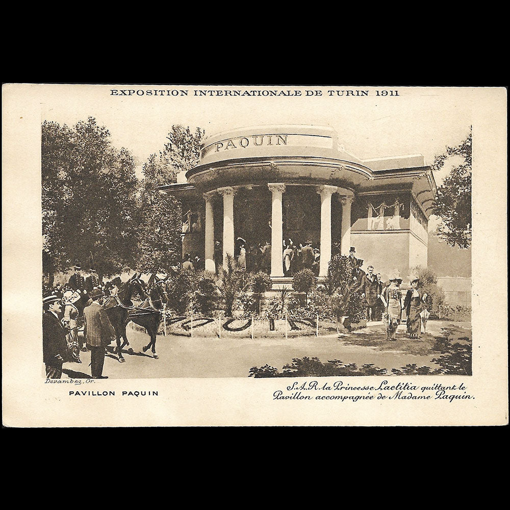 Pavillon Paquin à l'exposition de Turin (1911)