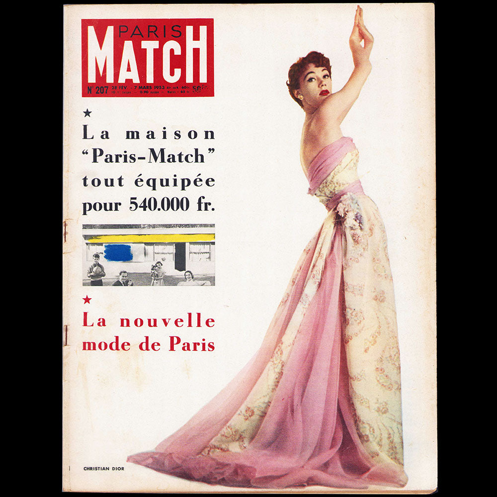 Paris Match - La nouvelle mode de Paris - Dior (1953)