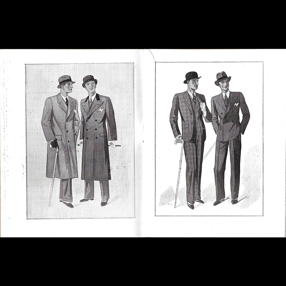 Paris, sa mode masculine, circa 1930