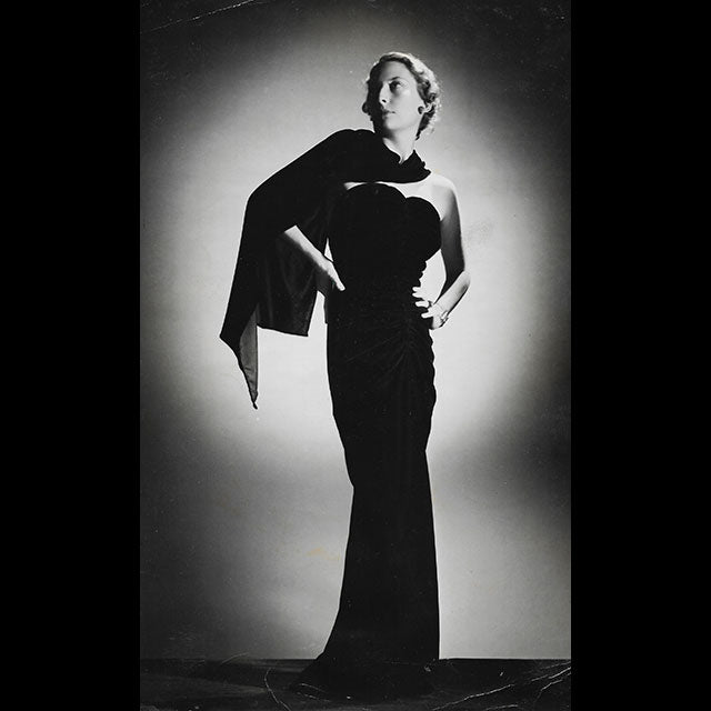 Robert Piguet - Robe du soir, tirage de Joffé (circa 1936)