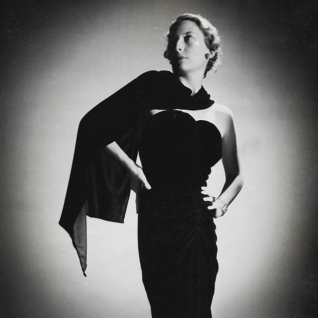 Robert Piguet - Robe du soir, tirage de Joffé (circa 1936)