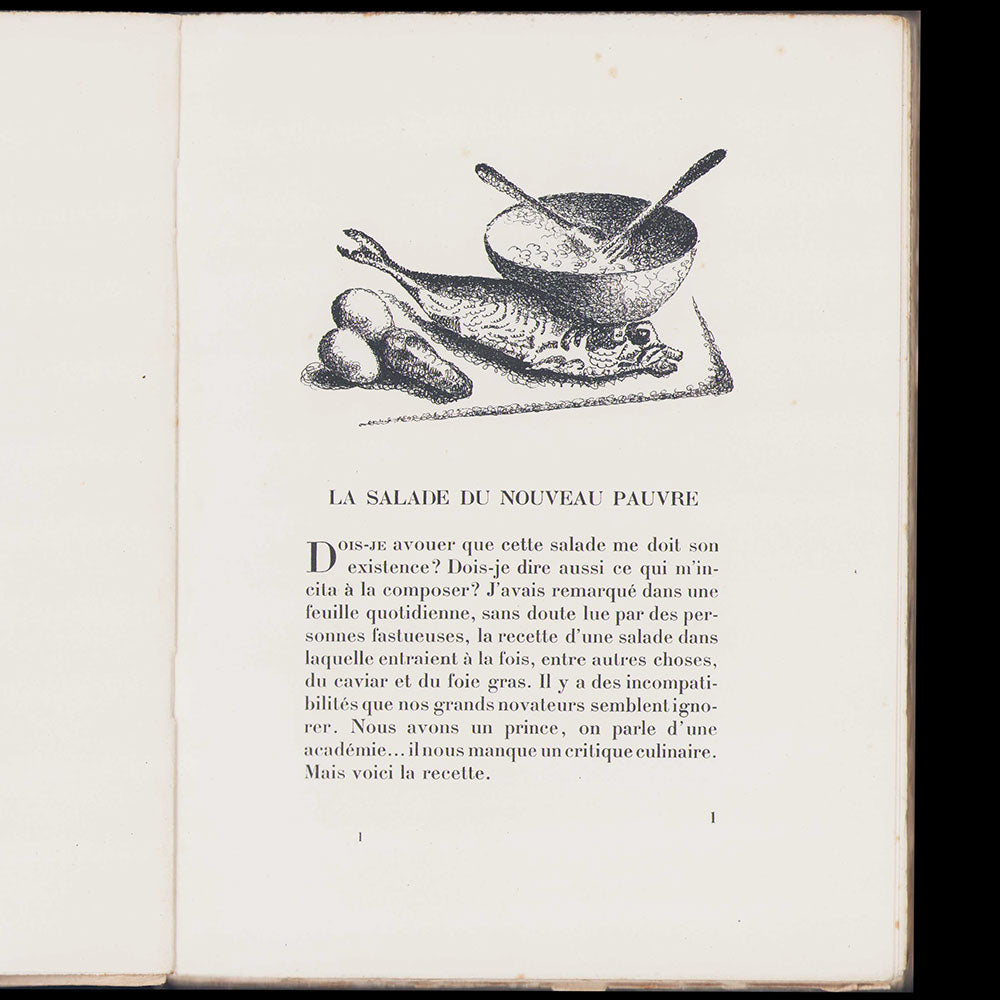 Poiret - 107 recettes et autres curiosités culinaires illustrées par Marie Alix (1928)