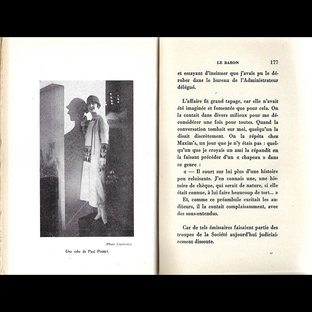 Poiret - Art et Phynance, mémoires de Paul Poiret (1934)