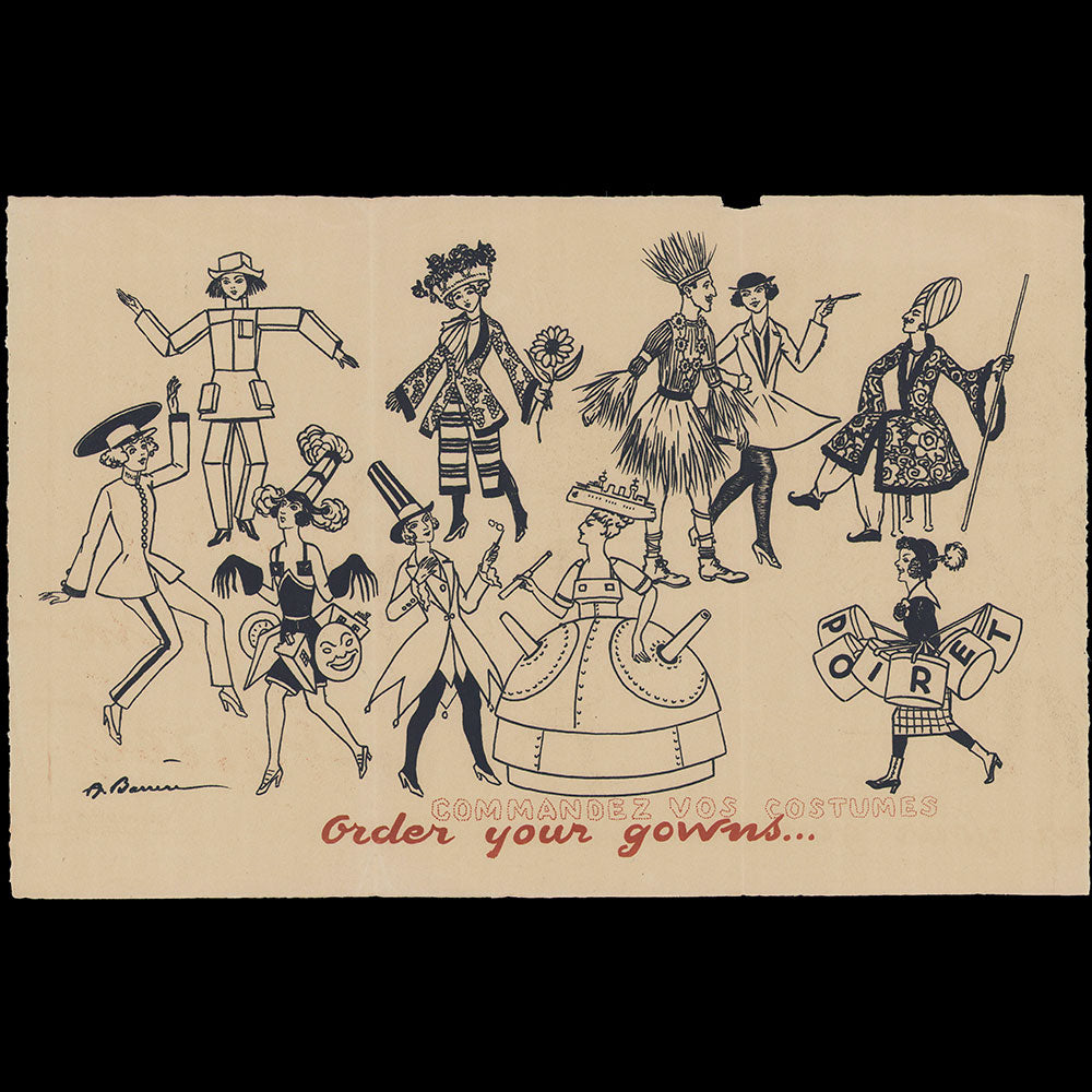 Poiret - Chez Poiret / Biarritz donne de grandes fêtes (circa 1920)