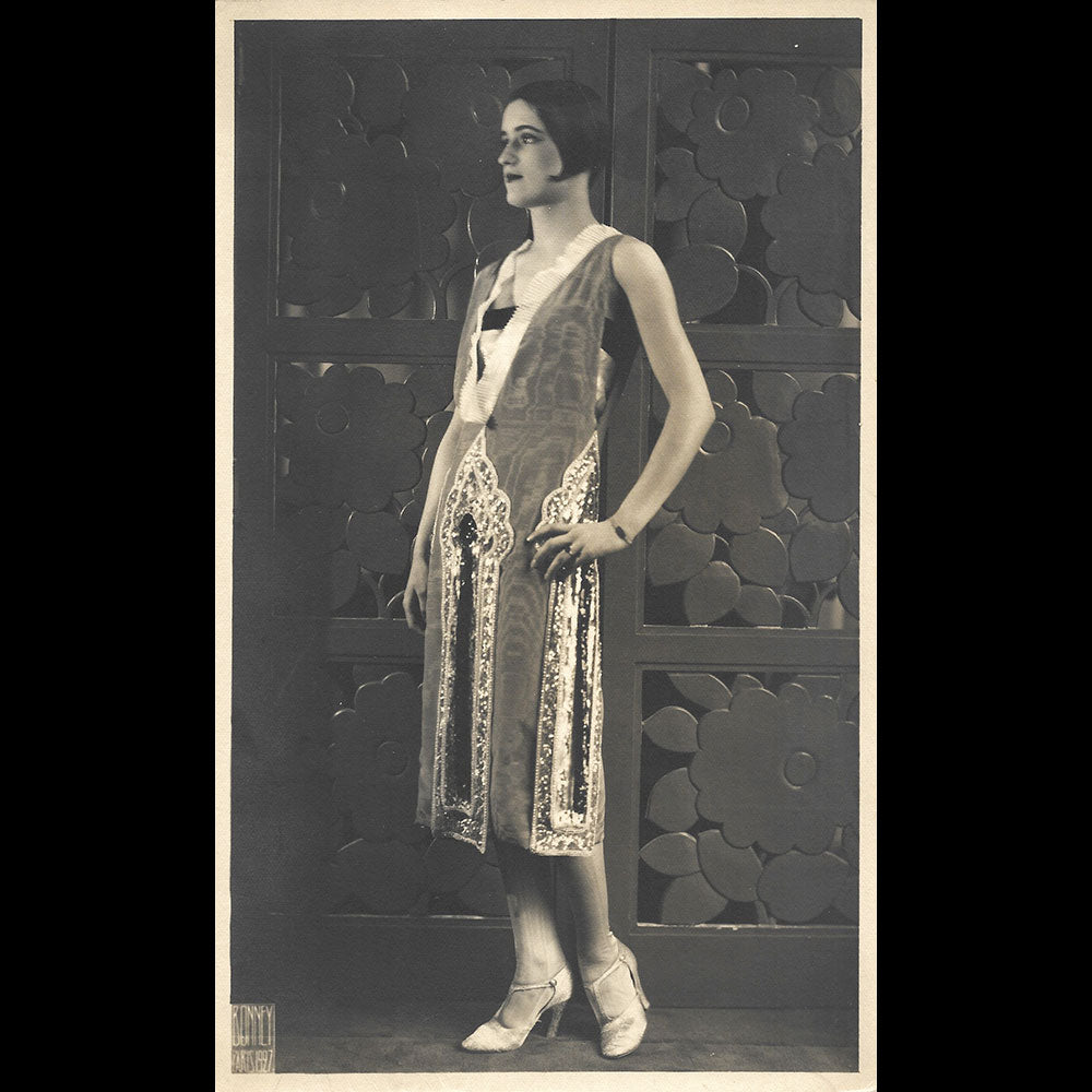 Poiret - Robe de Paul Poiret, tirage de Thérèse Bonney (1927)