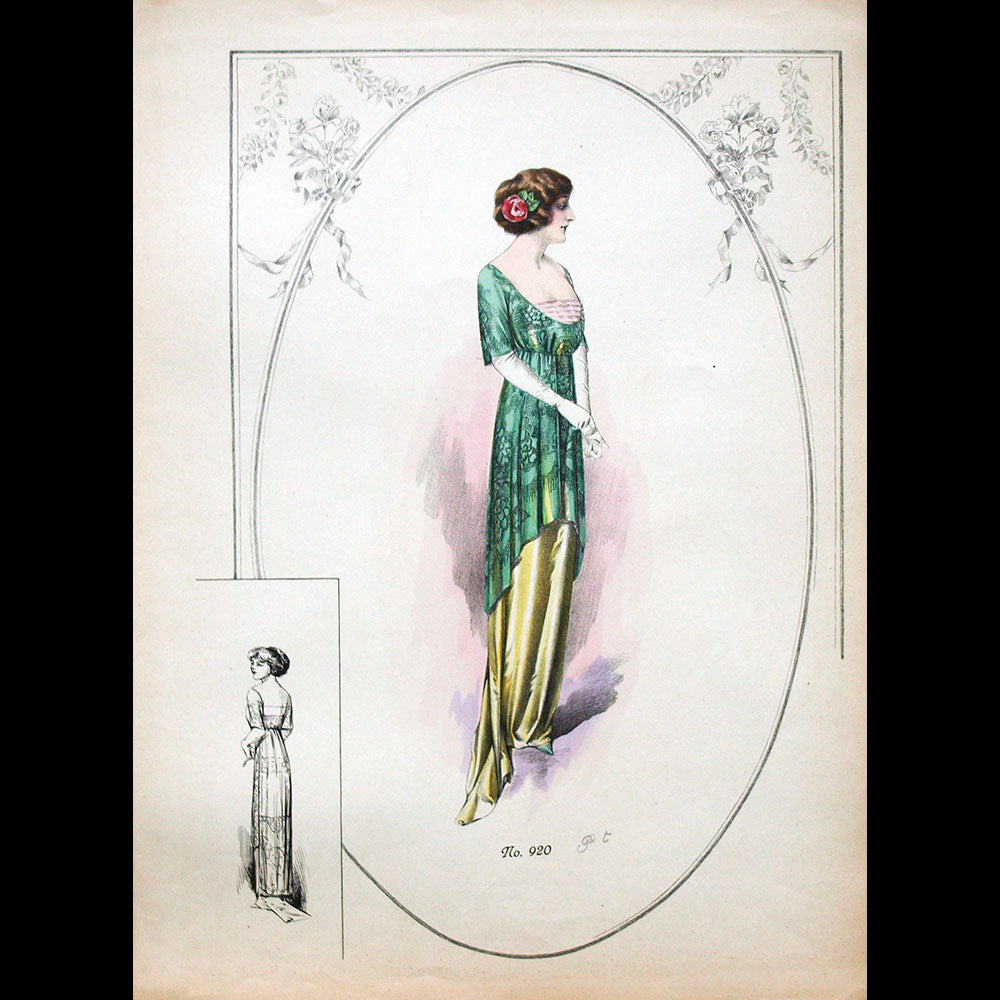 Poiret - Ensemble de 7 gravures (circa 1910)