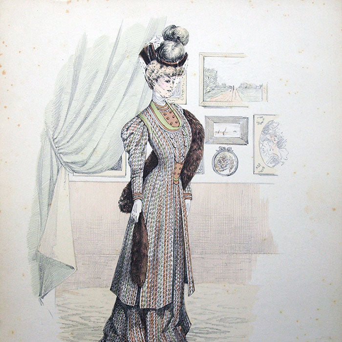 Les Grandes Modes de Paris, mars 1905, Costume de ville exécuté par Paul Poiret