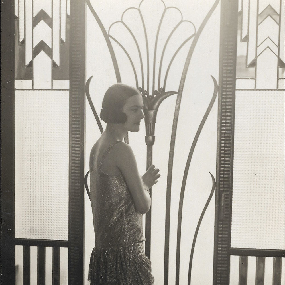 Poiret - Robe de Paul Poiret, tirage de Lipnitzki (1925)