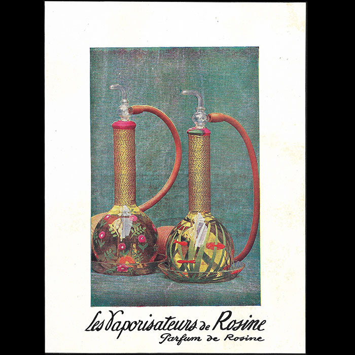 Paul Poiret - Les vaporisateurs de Rosine, parfum de Rosine (circa 1920)