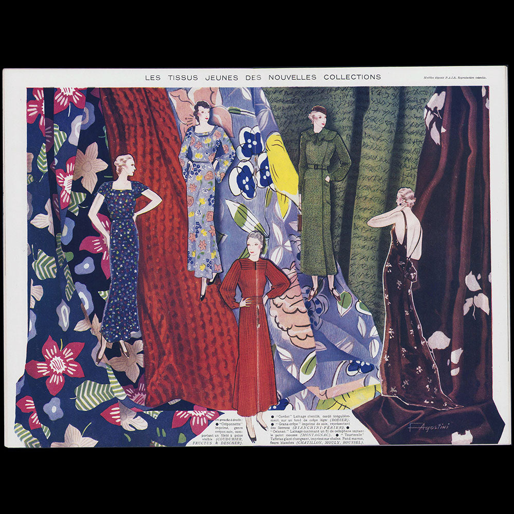 Rester Jeune, février 1935, couverture de Félix Agostini