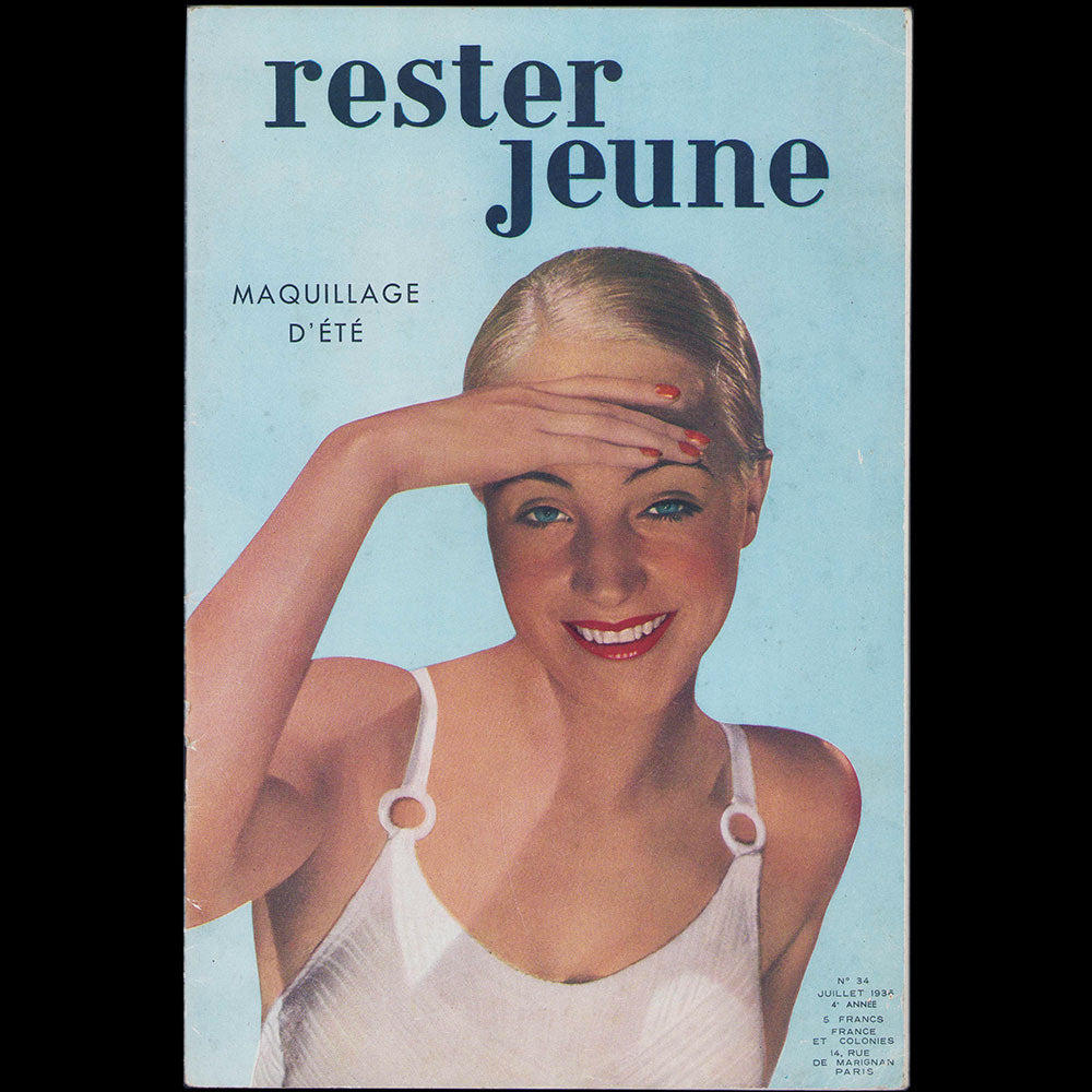 Rester Jeune, juillet 1936