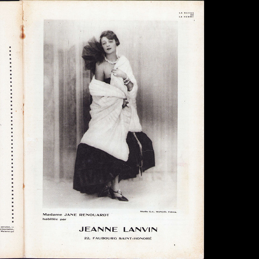 La Revue de la Femme, n°2 (janvier 1927)