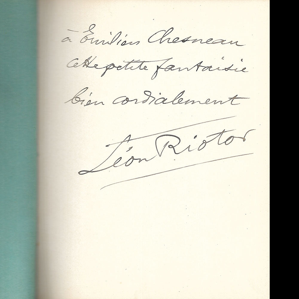 Le Mannequin, illustrations de Frédéric Front, avec envoi (1900)