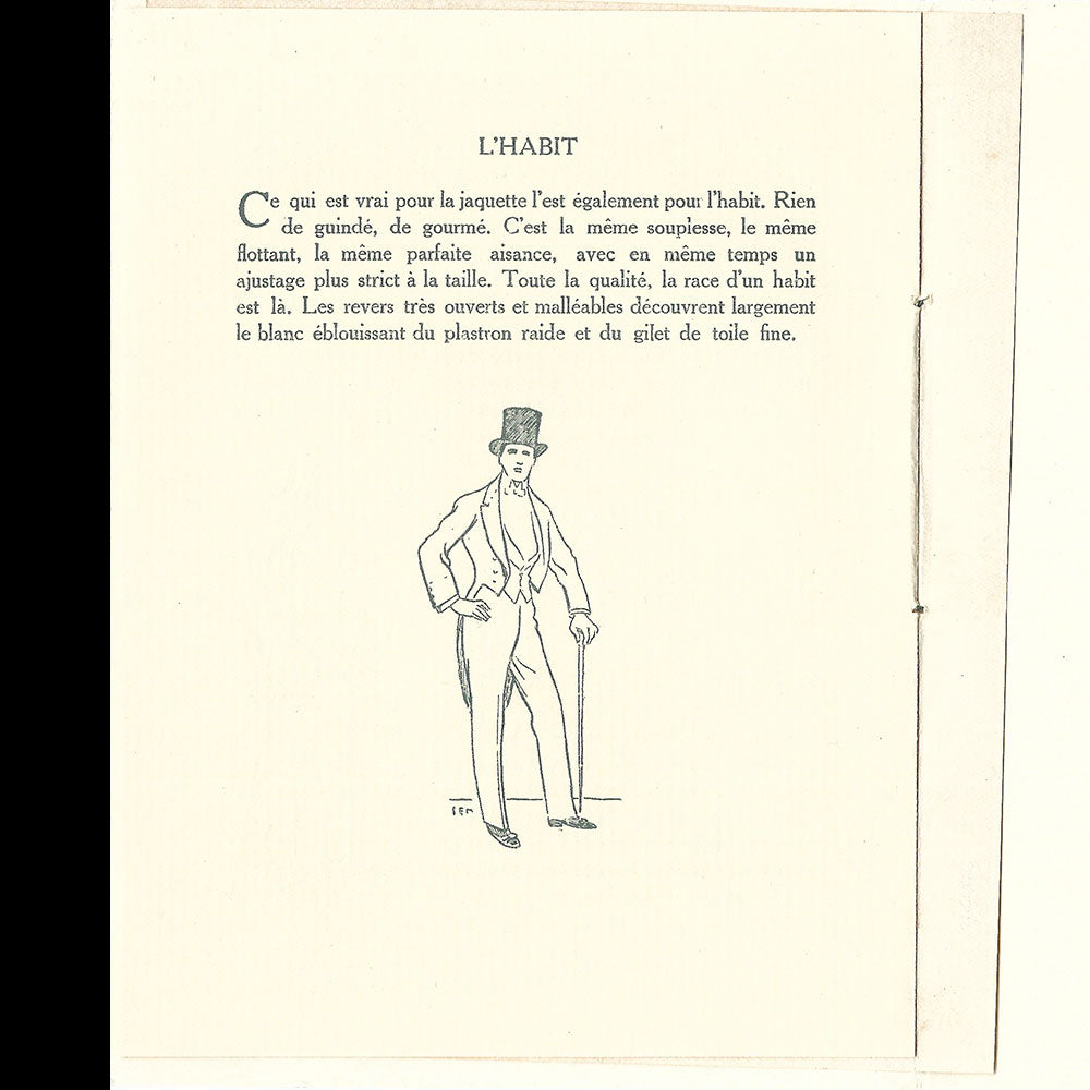 Barclay - Le Grand Chic, dessins et texte par Sem (1912)