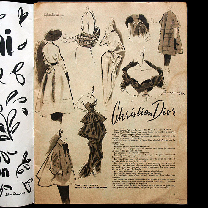 Style 48, toute la mode d'été, n°1 (1948)