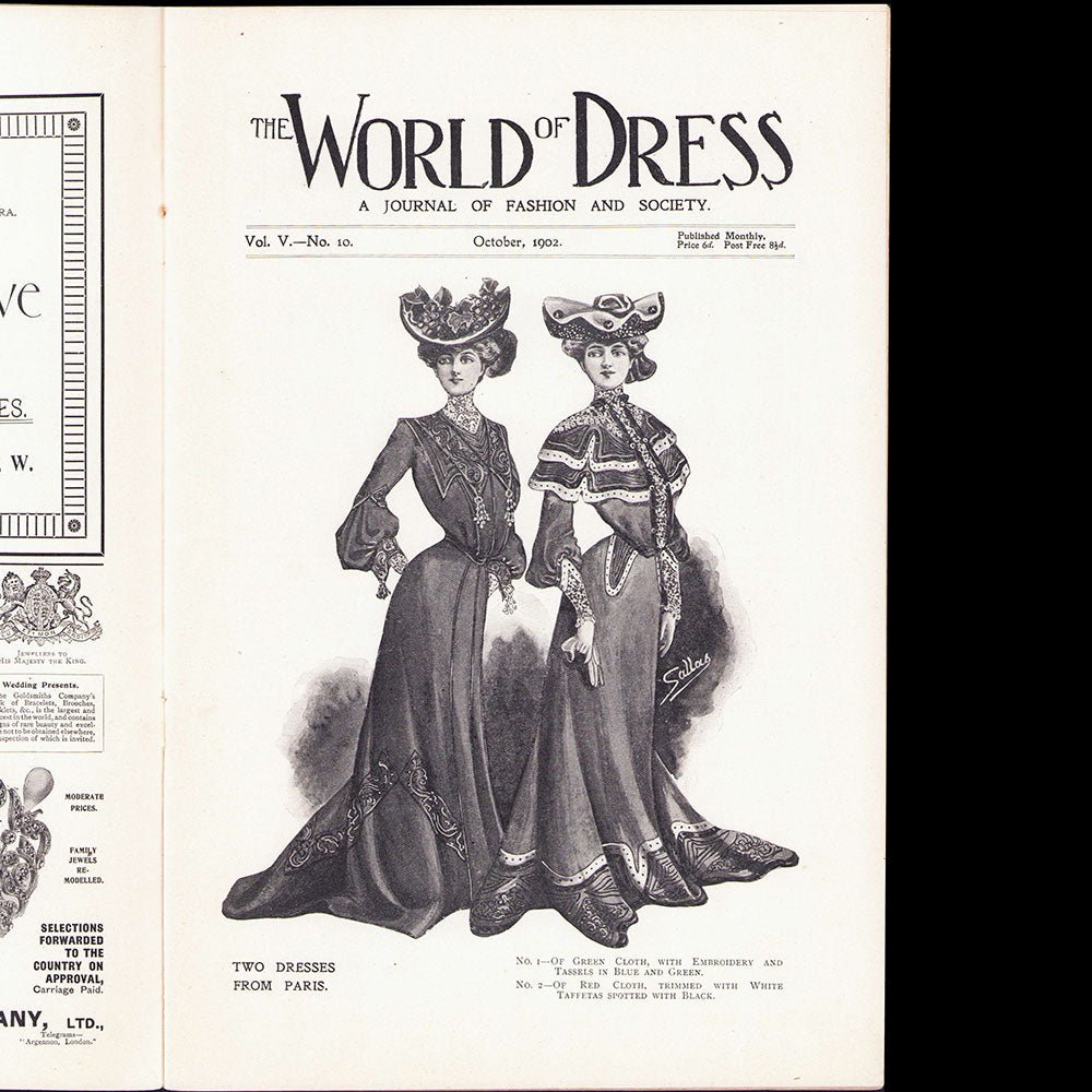 The World of Dress edited by Mrs. Aria, October 1902