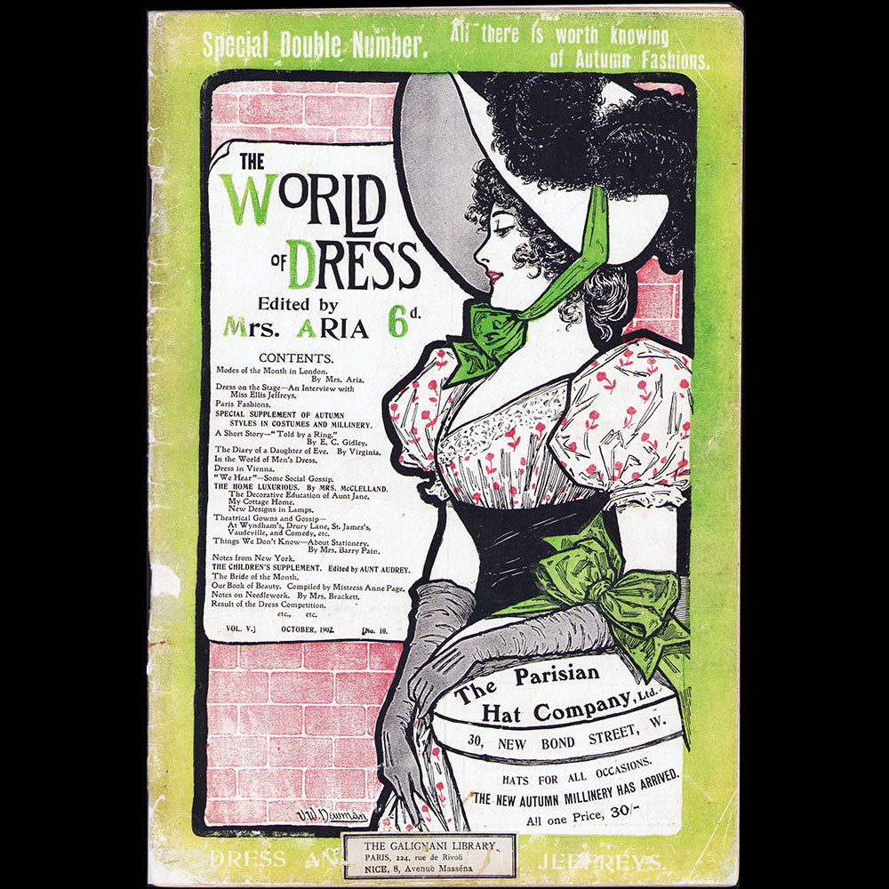 The World of Dress edited by Mrs. Aria, October 1902