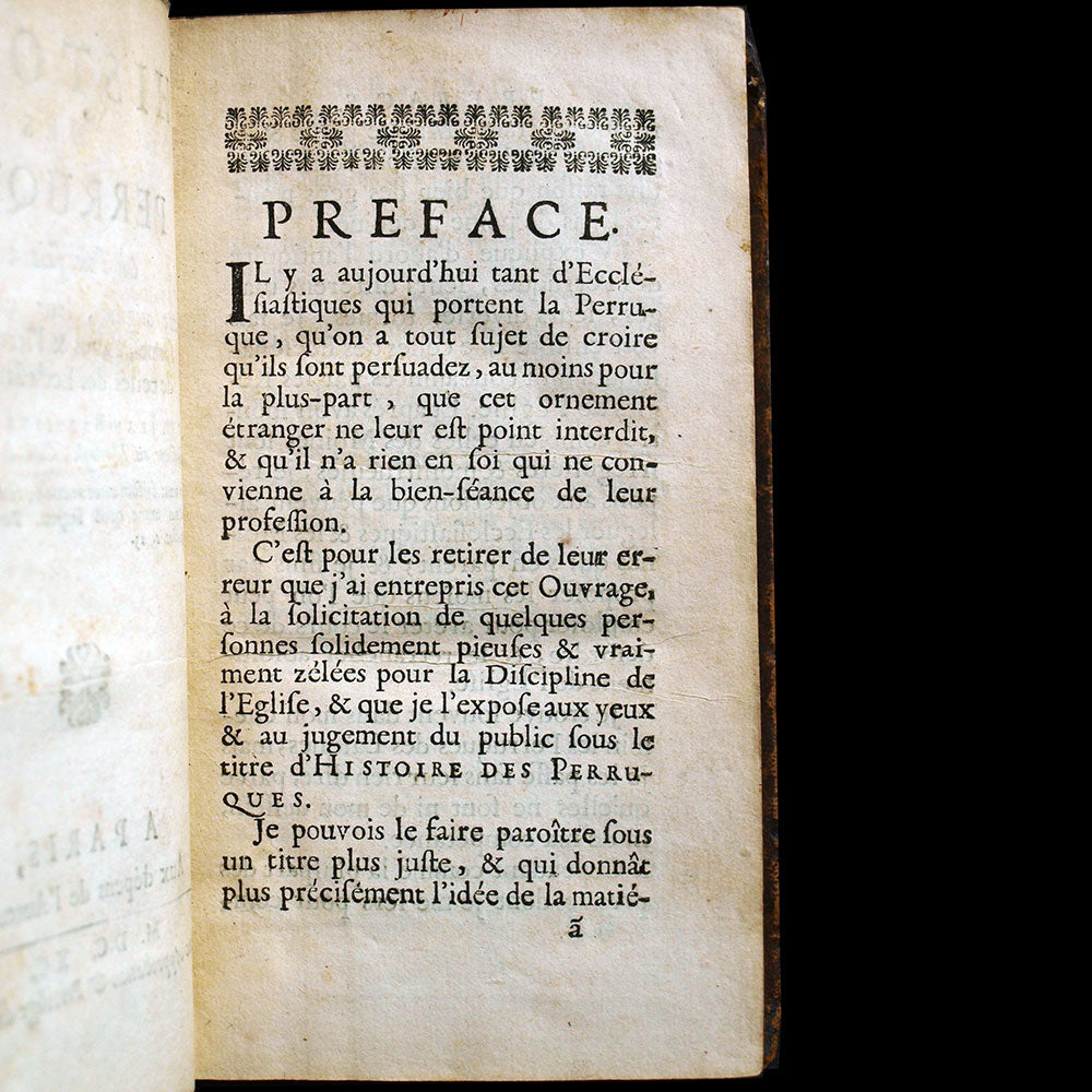 Thiers - Histoire des Perruques (1690)