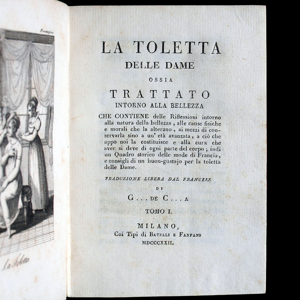 La Toletta delle Dame ossia Trattato intorno alla bellezza (1822)