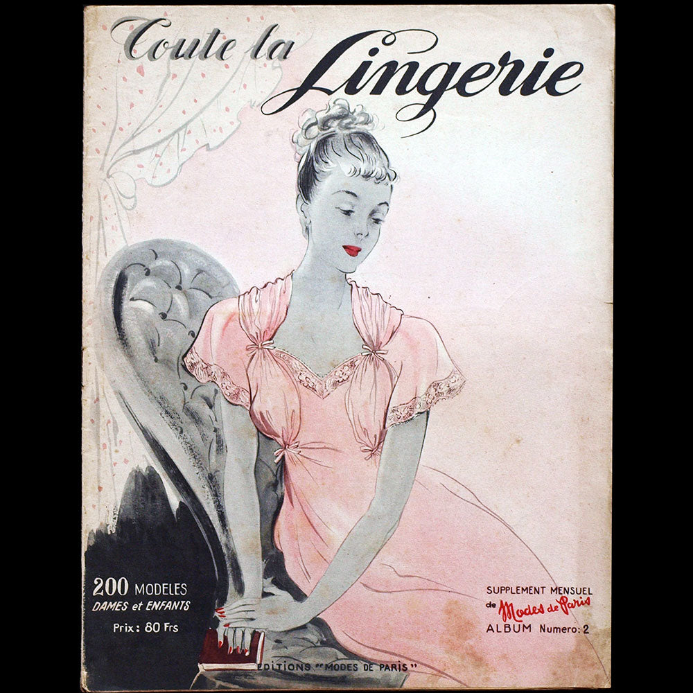 Toute la Lingerie, supplément de Modes de Paris -  Album n°2  (1948)