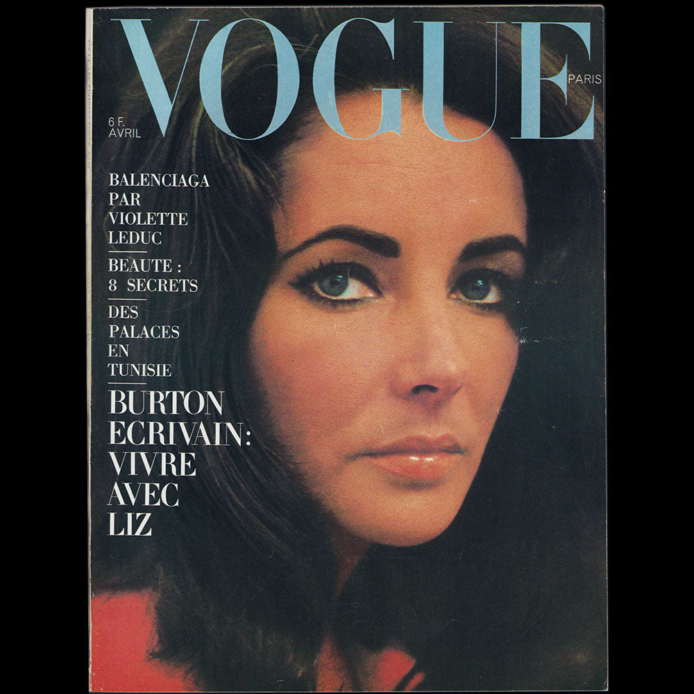 Vogue France (1er mars 1965), couverture de William Klein