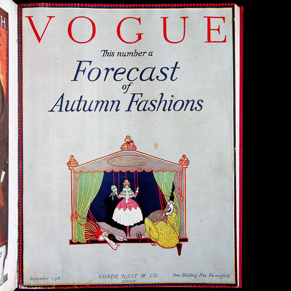 Vogue UK, édition du Vogue US pour le marché britannique (juin-septembre 1916), exemplaire d'Erté