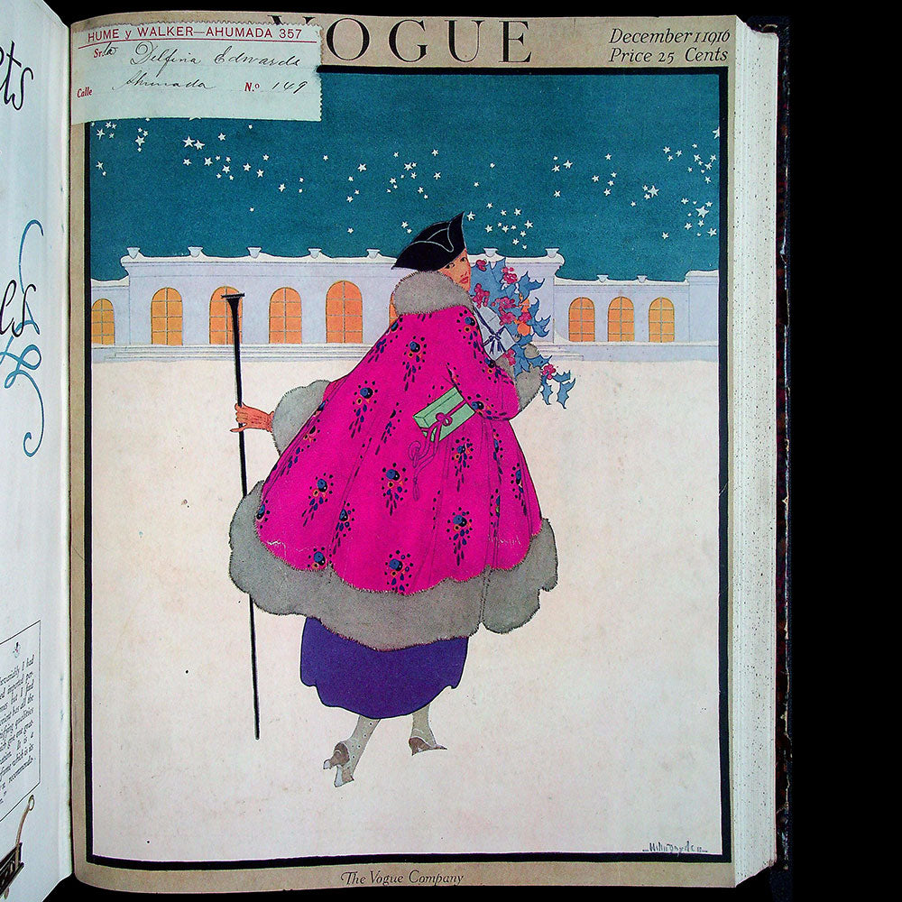 Vogue US, 2ème semestre 1916 (juillet-décembre 1916), exemplaire de la bibliothèque Boutet de Monvel