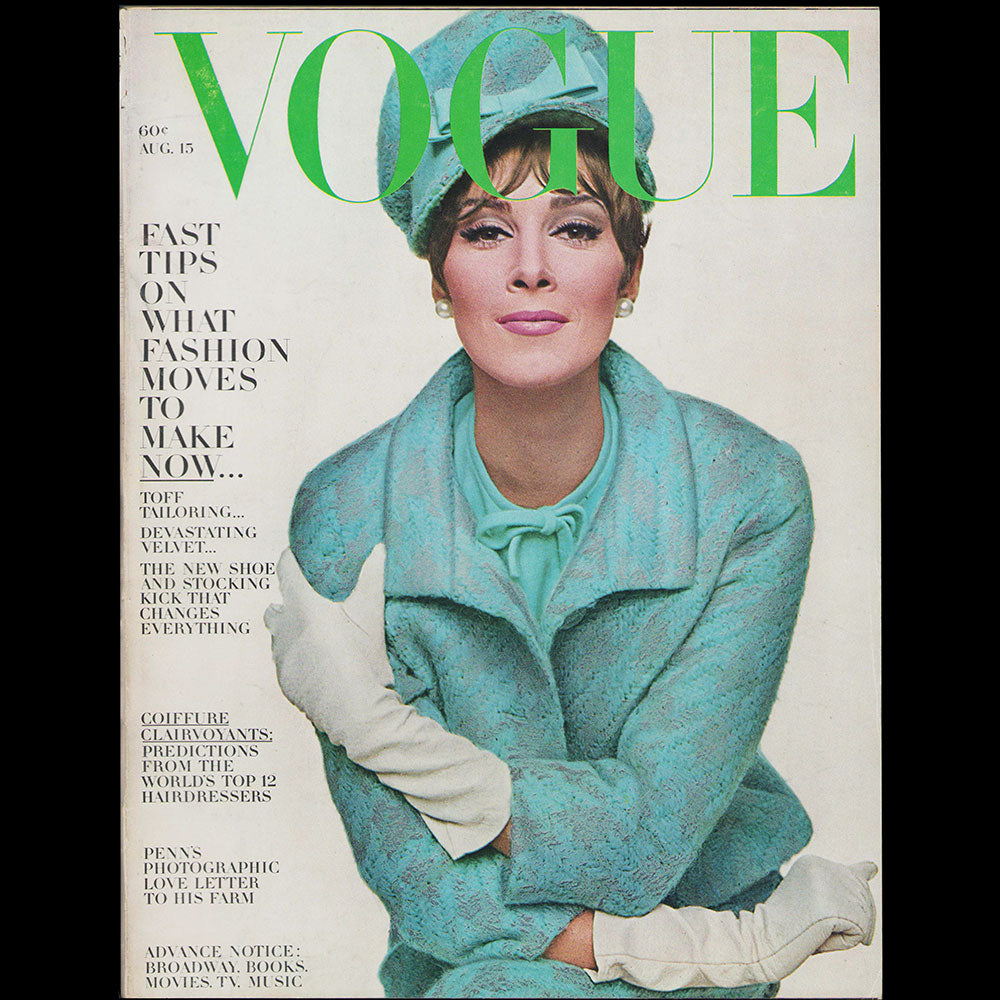 Vogue US (15 August 1963), couverture de Bert Stern