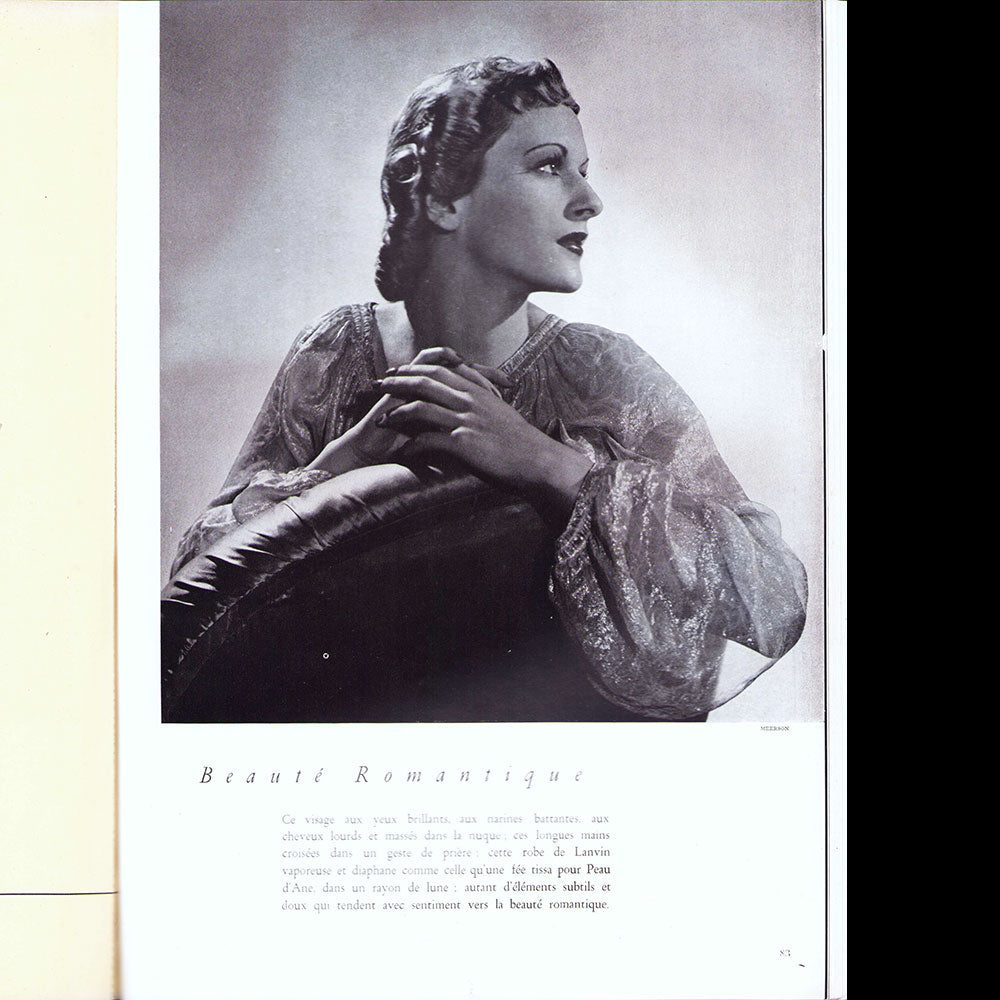 Votre Beauté, Décembre 1936