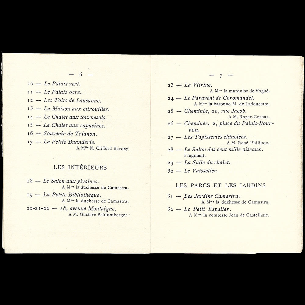 Will Heer - catalogue de l'exposition à la Galerie Georges Petit à Paris (1920)