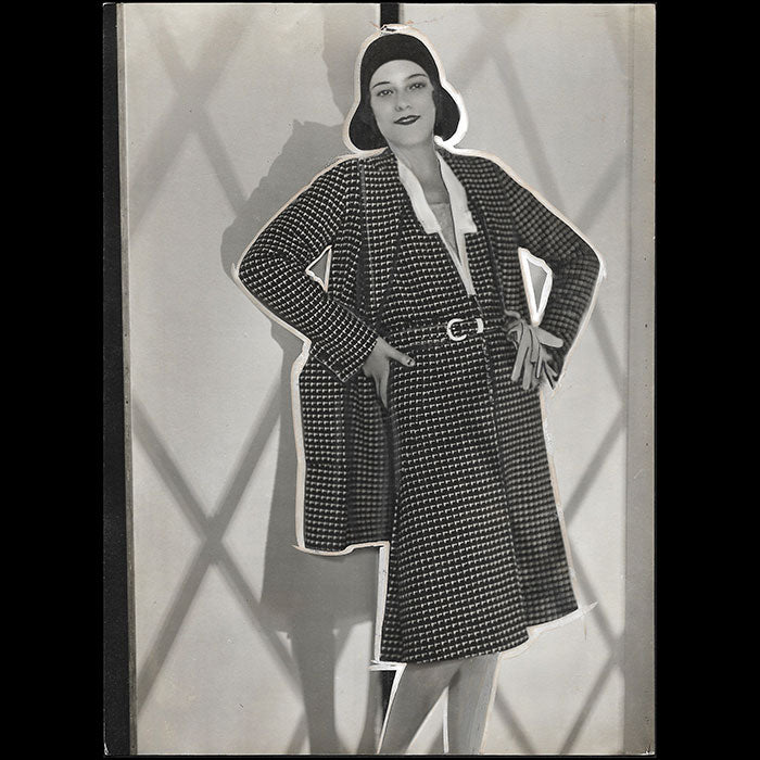 Worth - Tailleur porté par l'actrice Eva Perrene (1929)