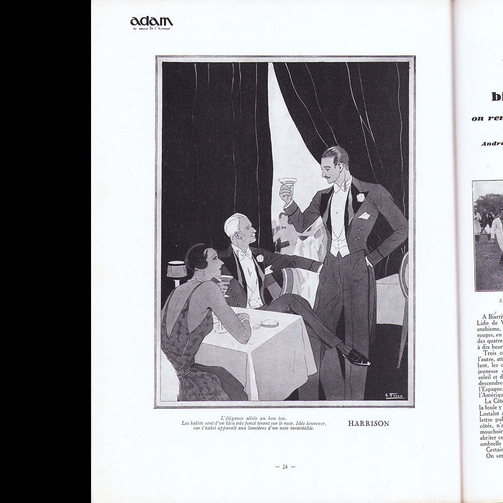 Adam, la revue de l'homme, n°30 (15 octobre 1928)