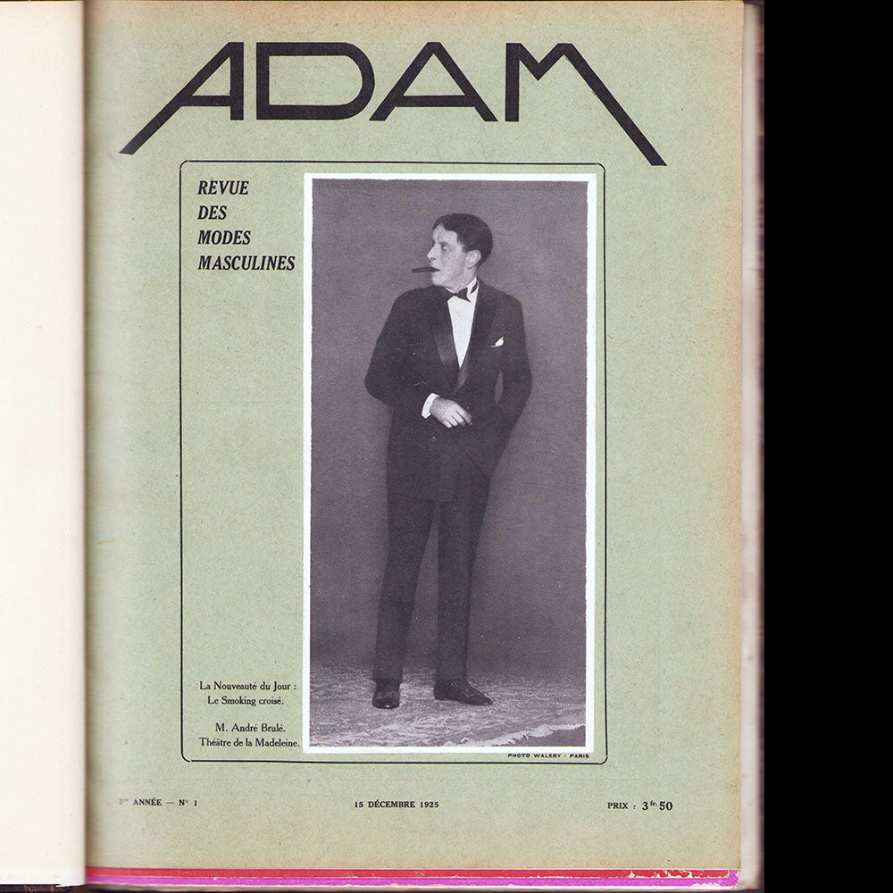 Adam, la revue de l'homme - Réunion des numéros 1 à 44 (1925-1929)