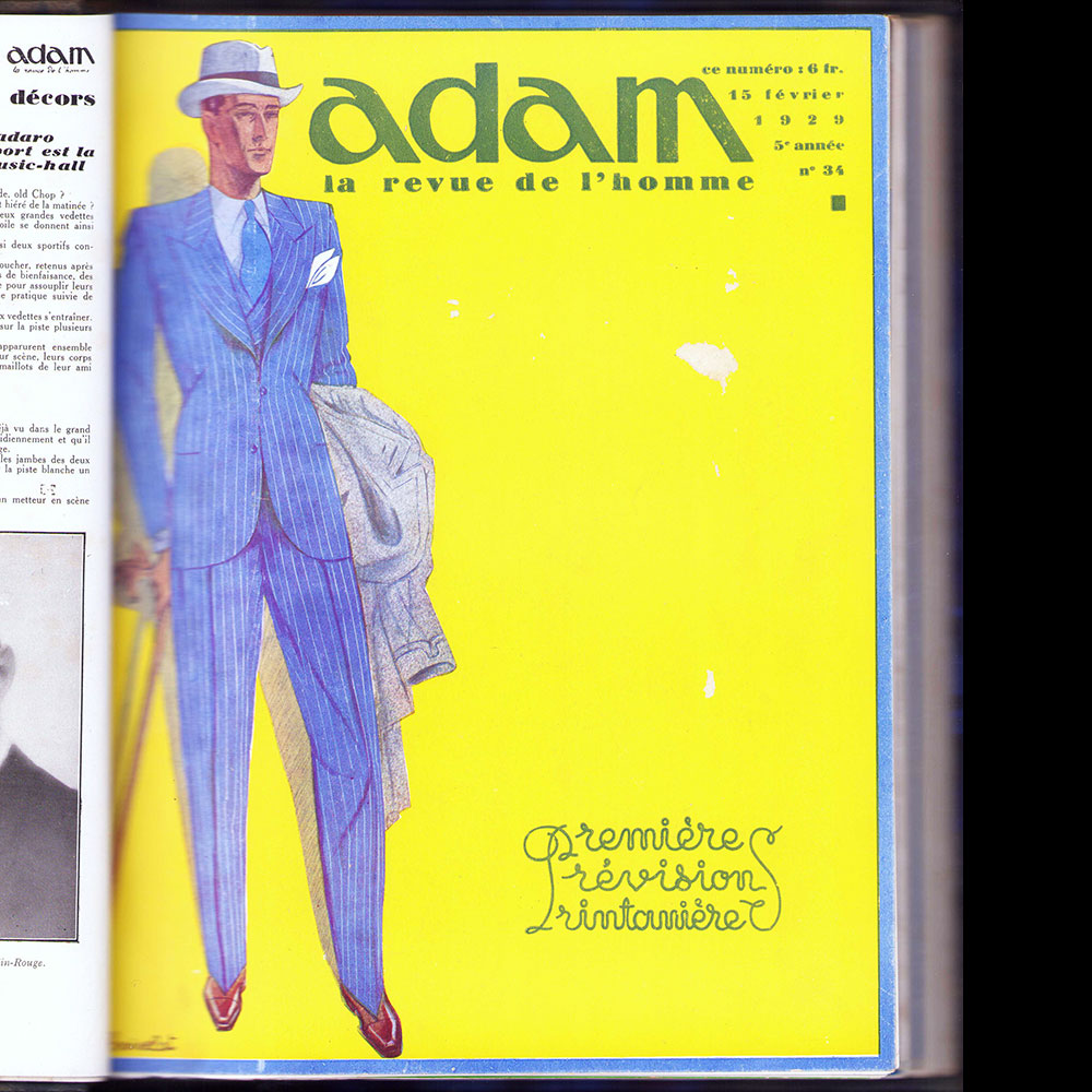 Adam, la revue de l'homme - Réunion des numéros 1 à 44 (1925-1929)