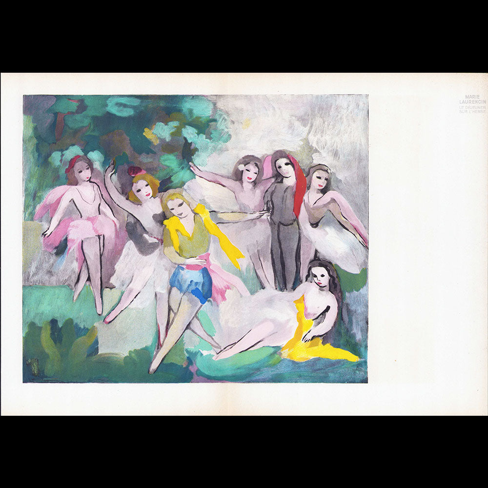 Ballets des Champs-Elysées - Programme du Printemps 1946, couverture de Bérard