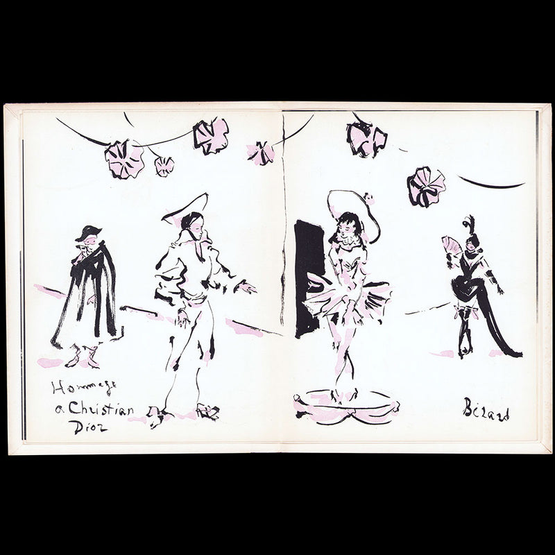Ballets des Champs-Elysées - Programme 1947, couverture de Tom Keogh