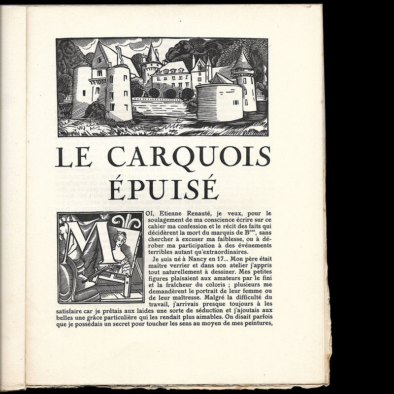 George Barbier - Le Carquois Epuisé, avec envoi (1922)