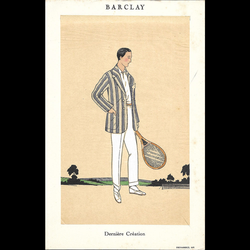 Barclay - Catalogue du tailleur, 18-20 avenue de l'Opéra à Paris (circa 1910-1920s)