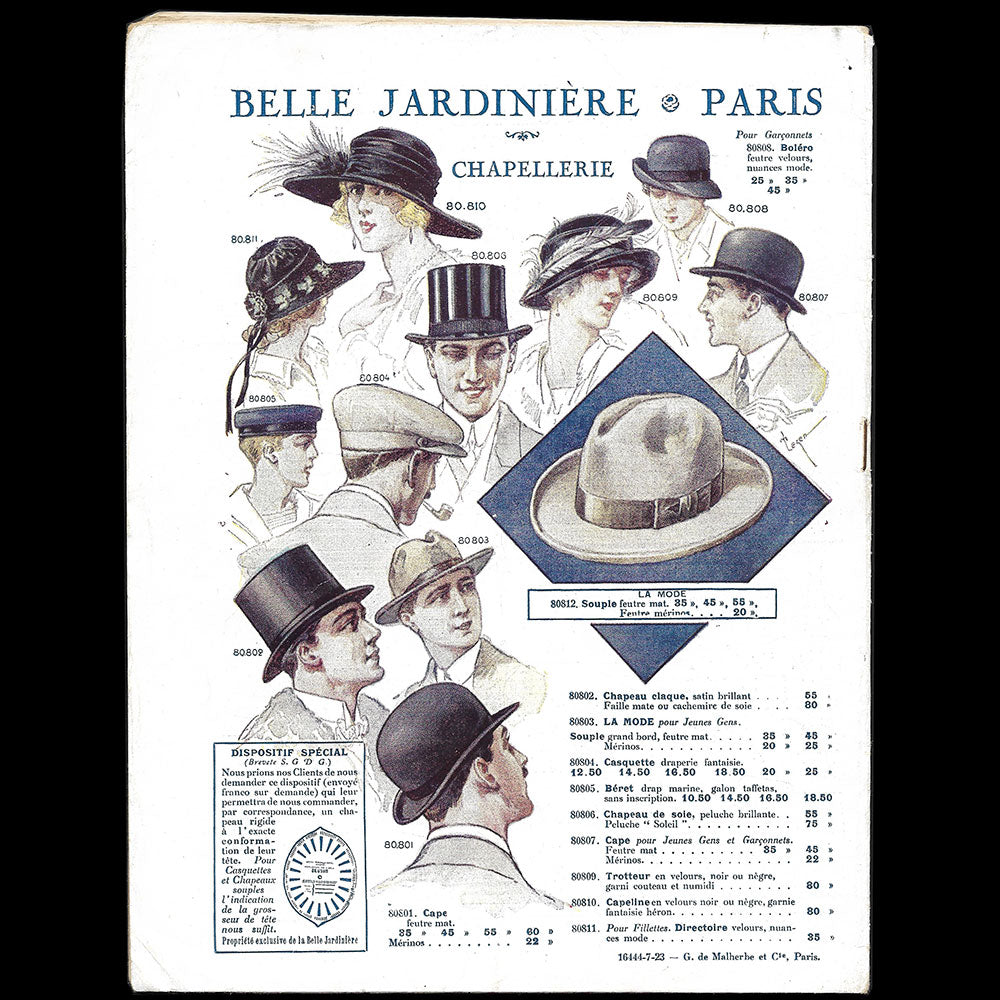 Belle Jardinière - Catalogue de l'automne-hiver 1923-1924