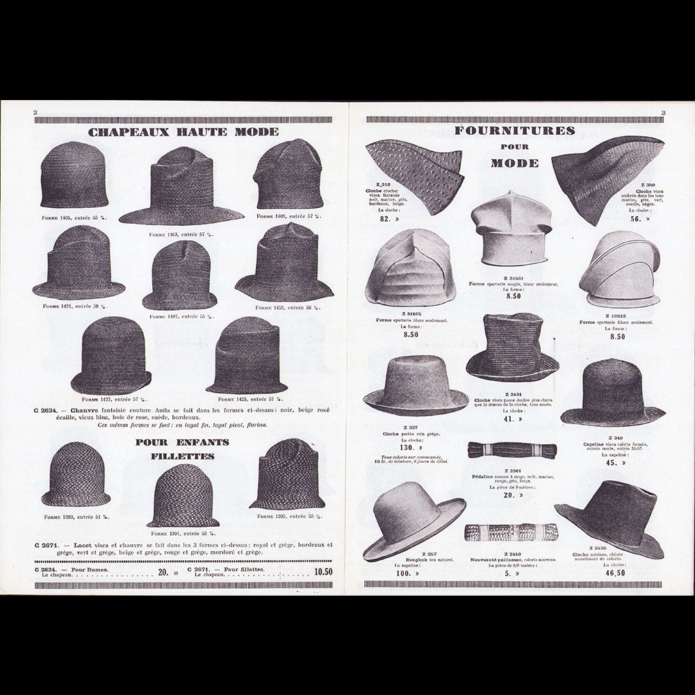 A. Benoiston & Cie - La Mode des deux spécialités, avril 1927, 164-166 rue du Temple à Paris