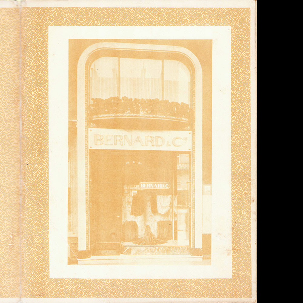 Bernard & Cie, plaquette de la maison (1928)